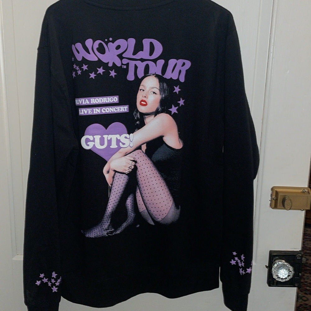 Olivia Rodrigo Guts Tour Official Sweatshirt
